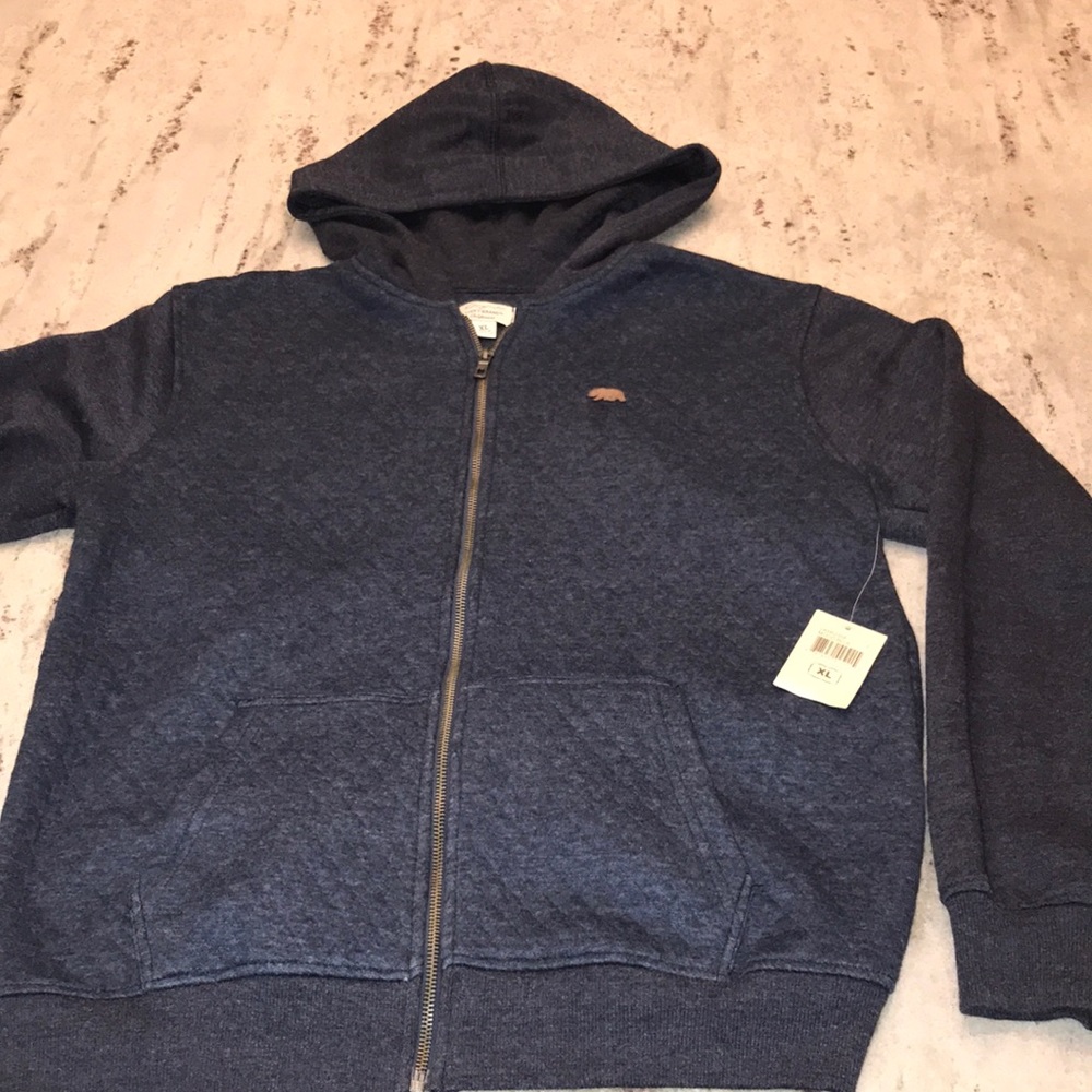 Big boys Lucky brand zip up hoodie jacket